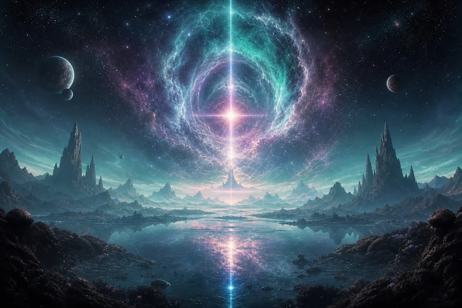 Alien Planet Landscape Space Wallpaper 7 4K 4