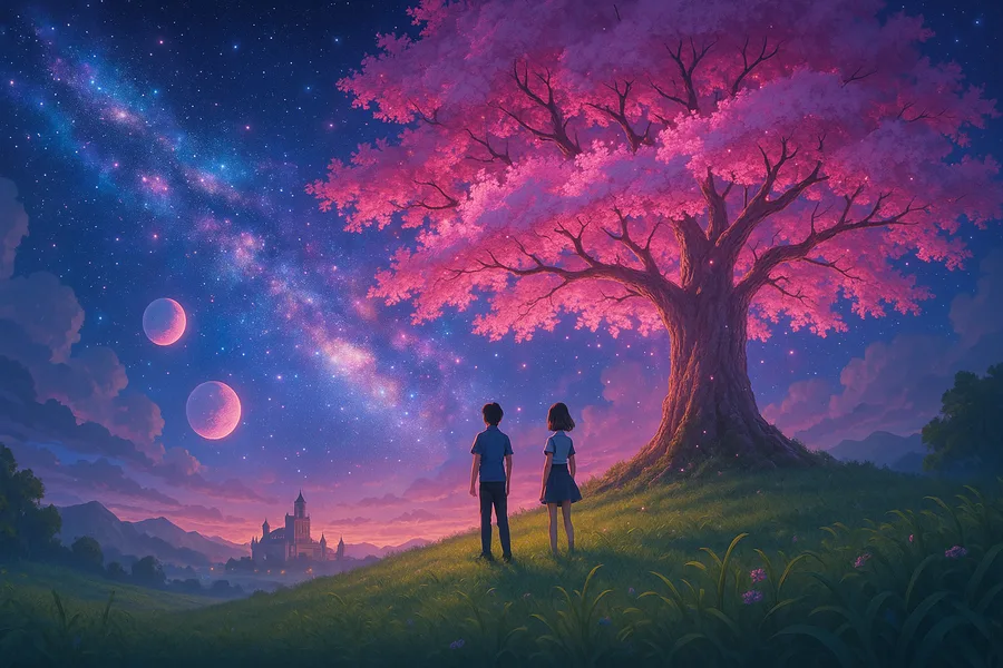 Anime Samurai On Mountain At Sunset Anime Wallpaper 2 4K 2