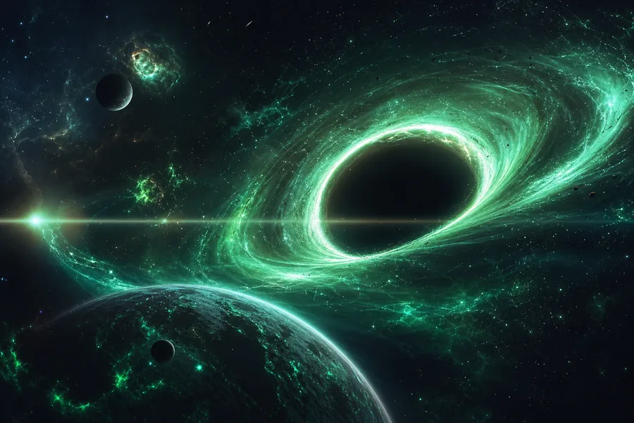 Black Hole Horizon Cinematic Space Wallpaper 3 4K 9