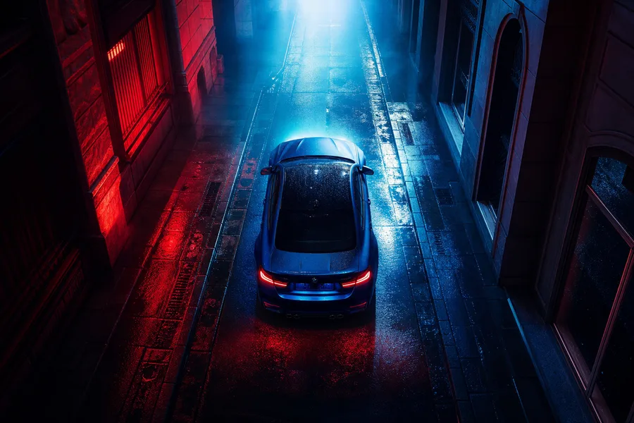 Bmw M Car Night Street Photography Cars Wallpaper 6 4K 5