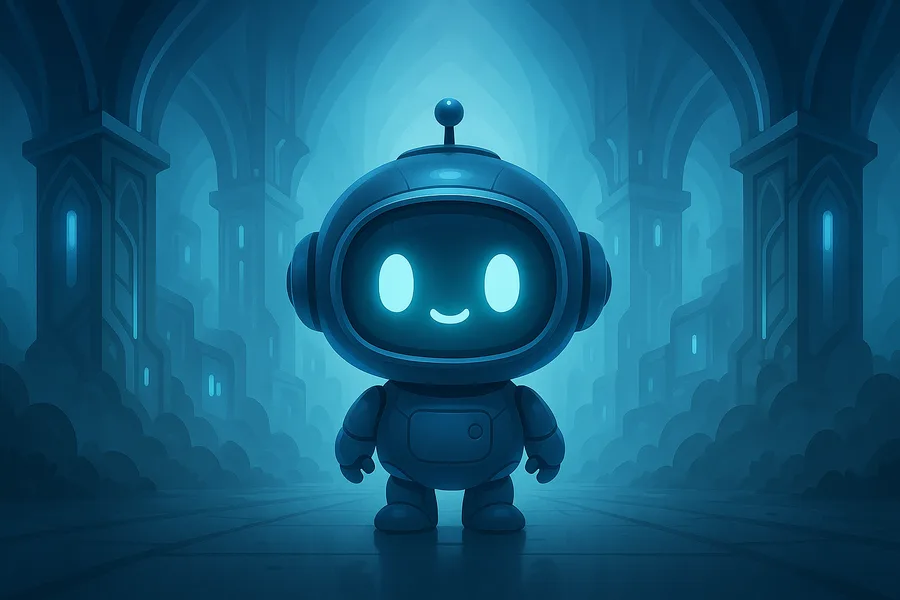 Cartoon Fantasy Forest With Glowing Lights Cartoon Wallpaper 7 4K