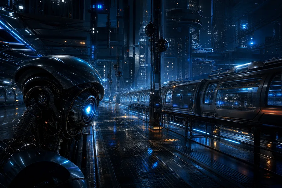 Cyberpunk Subway Station Cyberpunk Wallpaper 10 4K 3