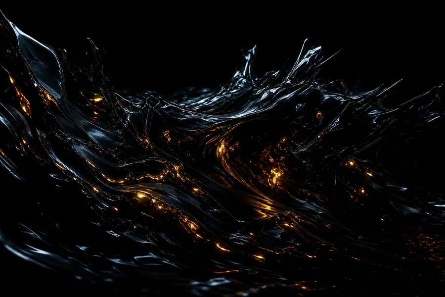 Dark Liquid Metal Abstract Amoled Wallpaper 5 4K 2