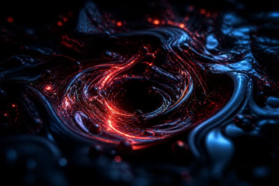 Dark Liquid Metal Abstract Amoled Wallpaper 5 4K 5