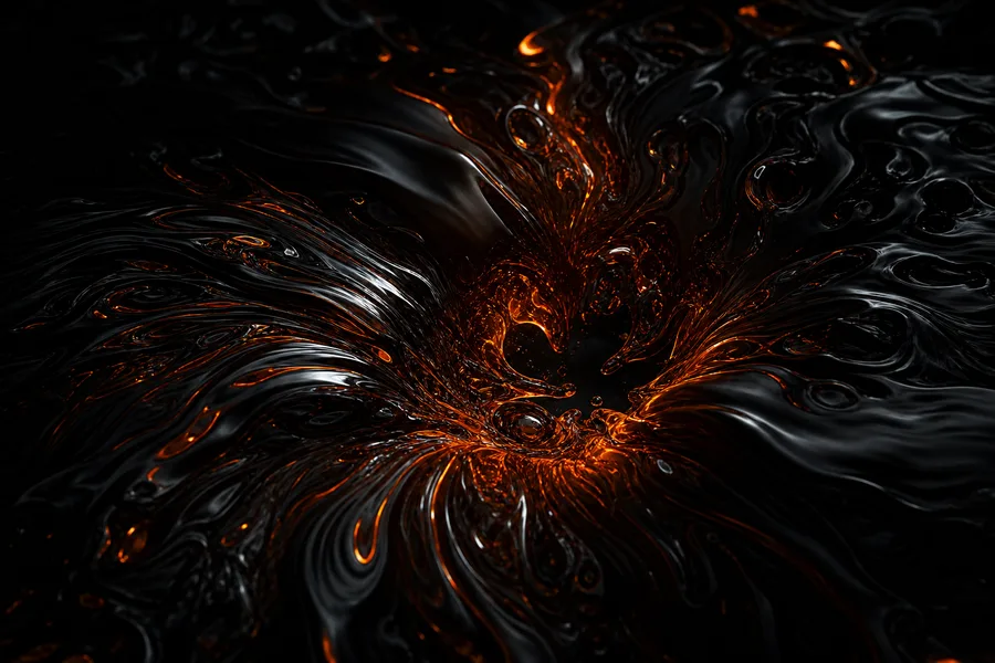 Dark Liquid Metal Abstract Amoled Wallpaper 5 4K 8