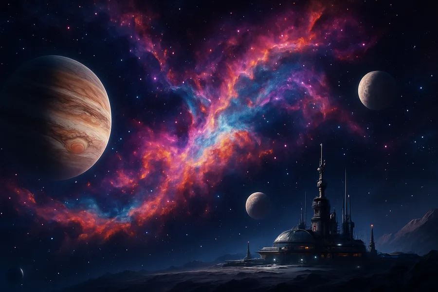 Deep Space Galaxy Nebula Space Wallpaper 1 4K 2
