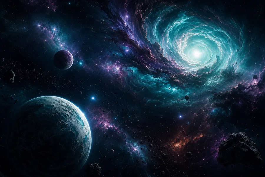 Deep Space Galaxy Nebula Space Wallpaper 1 4K 7