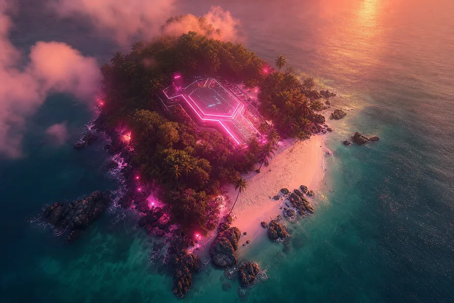 Drone View Tropical Island Drone Wallpaper 7 4K 2