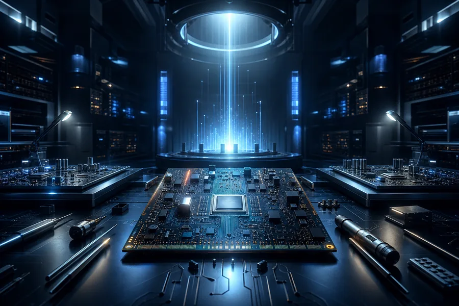 Engineering Desk With PCB Prototypes Electronics Wallpaper 7 4K 6