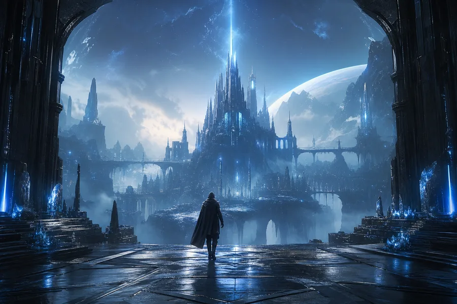Epic Fantasy Warrior With Glowing Sword Gaming Wallpaper  12 4K