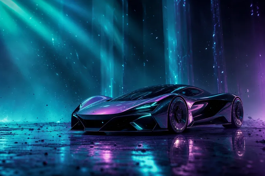 Futuristic Electric Hypercar Studio Shot Cars Wallpaper 5 4K 12