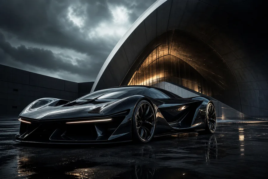 Futuristic Electric Hypercar Studio Shot Cars Wallpaper 5 4K 13