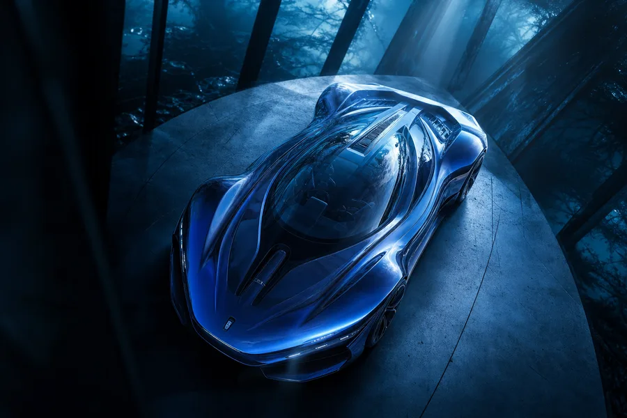 Futuristic Electric Hypercar Studio Shot Cars Wallpaper 5 4K 14