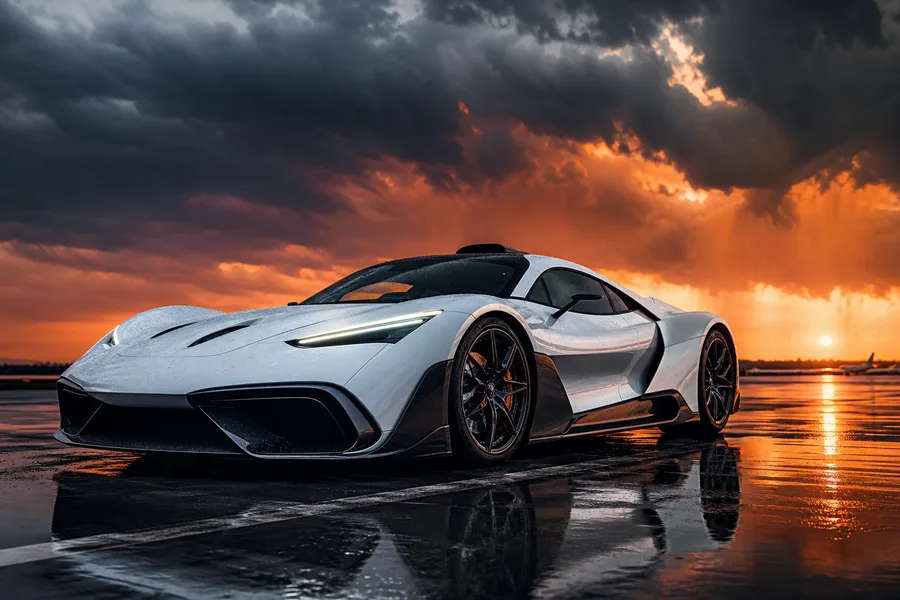 Futuristic Electric Hypercar Studio Shot Cars Wallpaper 5 4K 8