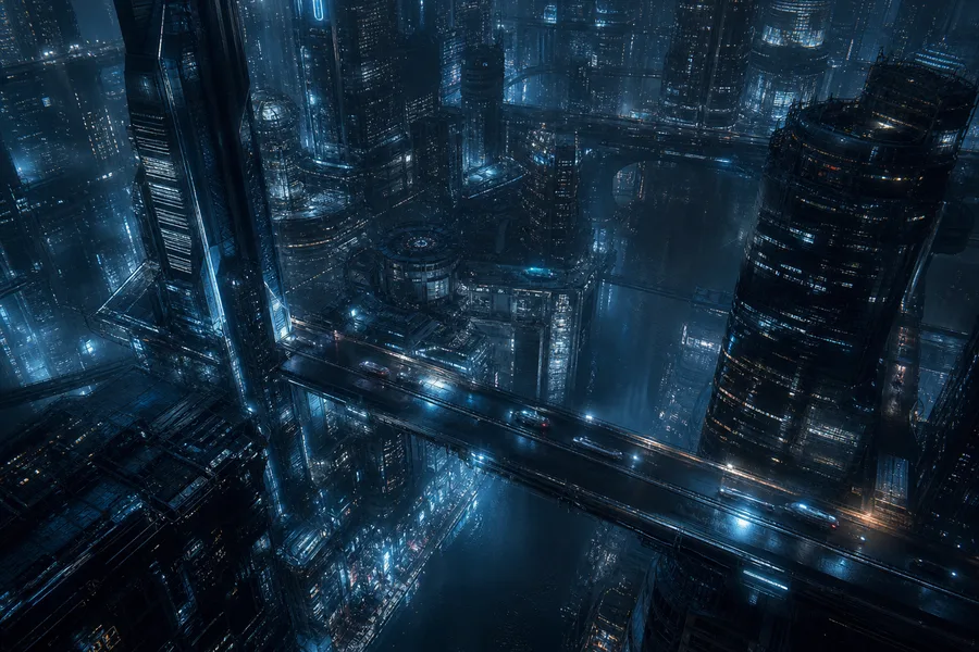 Futuristic Tokyo Street At Night Cyberpunk Wallpaper 2 4K 12