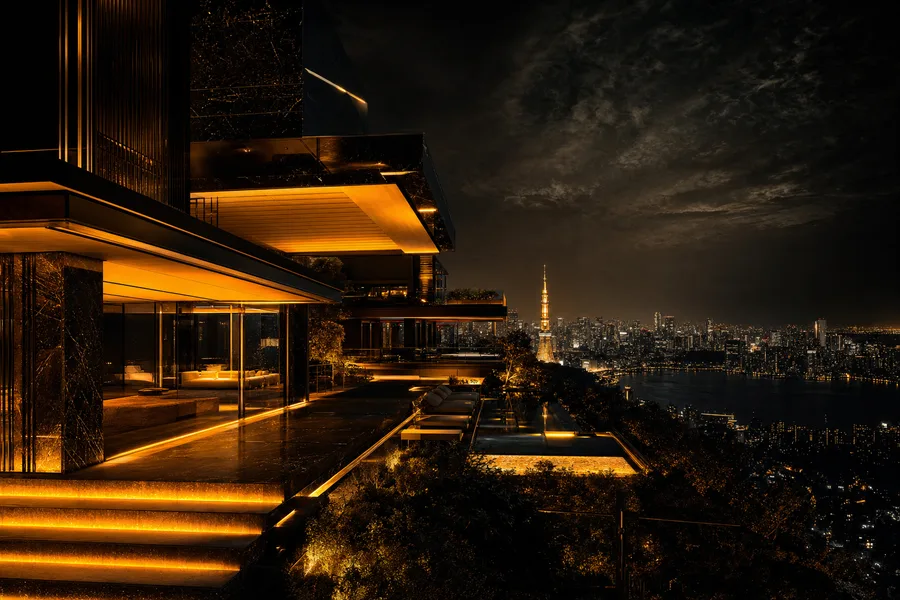 Futuristic Tokyo Street At Night Luxury-Villas Wallpaper 2 4K 7