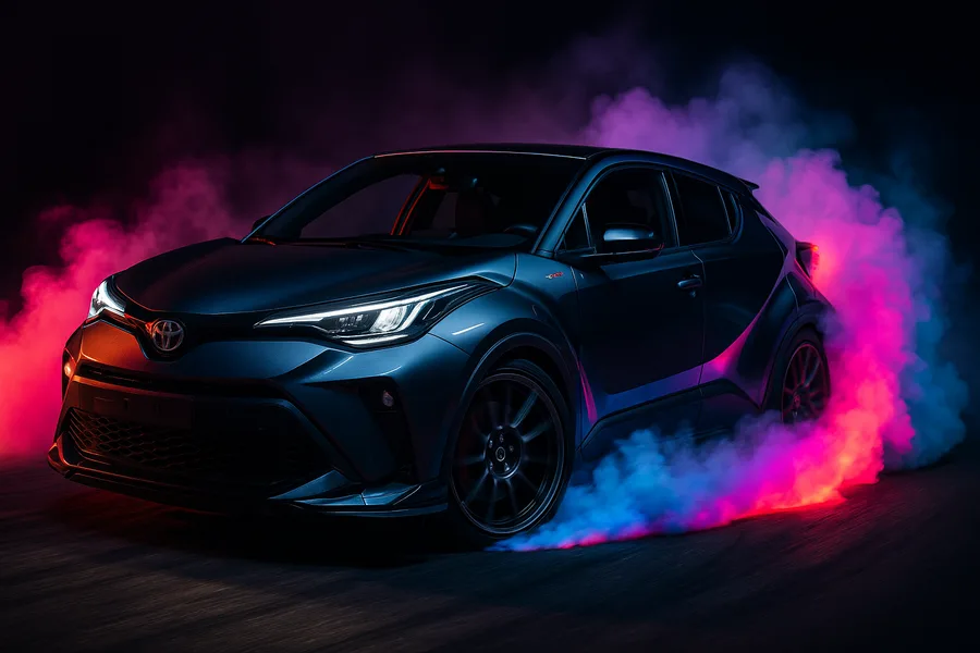 Jdm Drift Car Neon Smoke Cars Wallpaper 7 4K 2