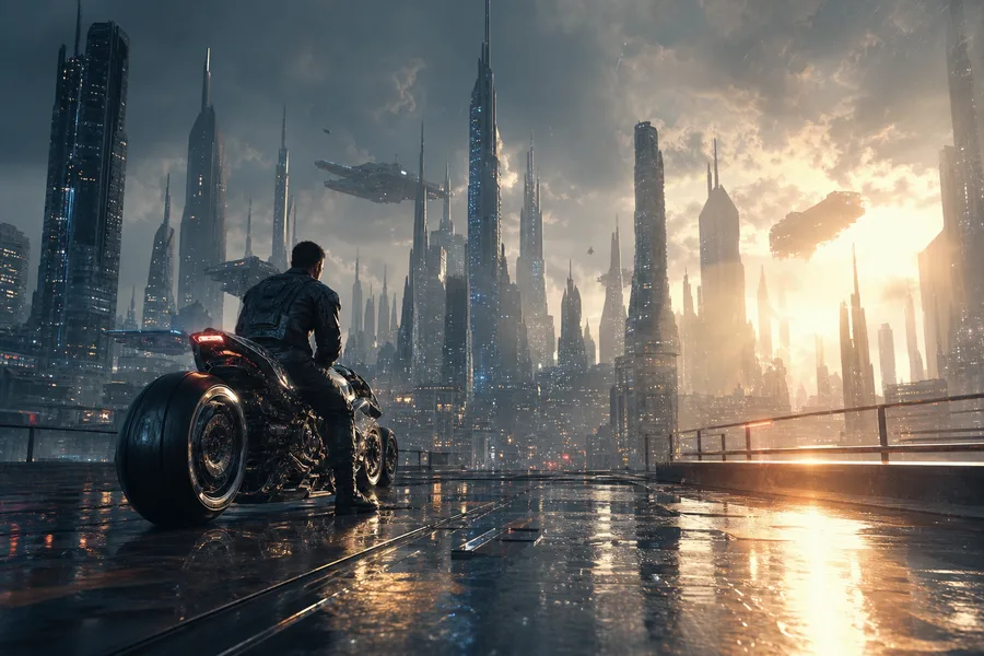 Neon Cyberpunk City In Rain Cyberpunk Wallpaper 1 4K 14