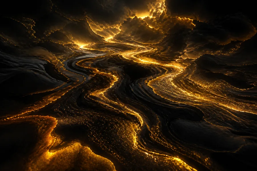 Oled Colorful Glowing Waves Amoled Wallpaper  4 4K