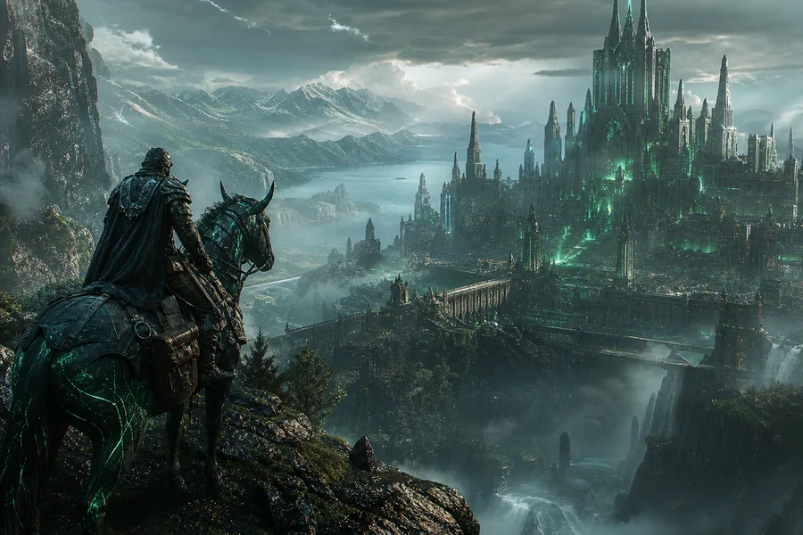 Open World Fantasy Landscape Game Style Gaming Wallpaper 18 4K 7