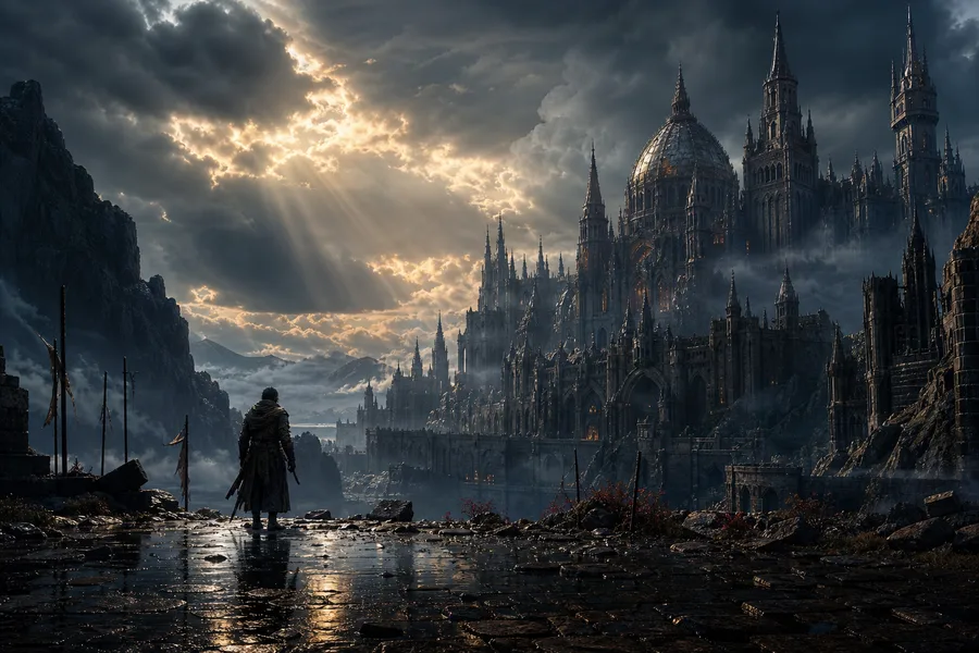 Open World Fantasy Landscape Game Style Gaming Wallpaper 8 4K 15