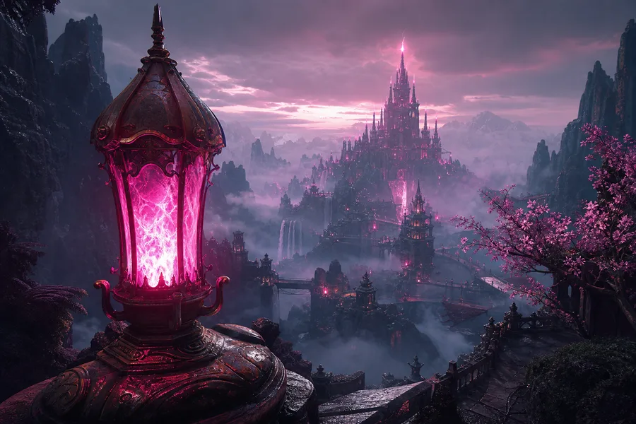 Open World Fantasy Landscape Game Style Gaming Wallpaper 8 4K 6