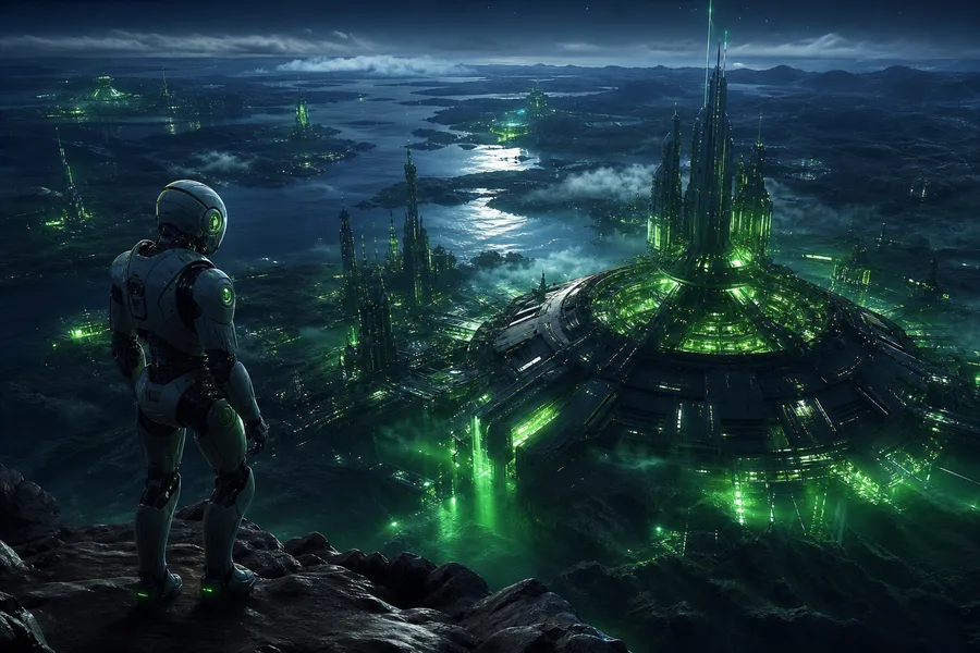 Robot Explorer On Alien Planet Robots Wallpaper 6 4K 15