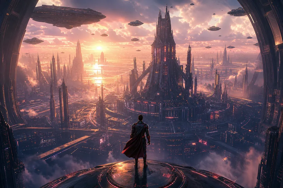 Space Opera Battlefield With Starships No Logos Movie Wallpaper 10 4K
